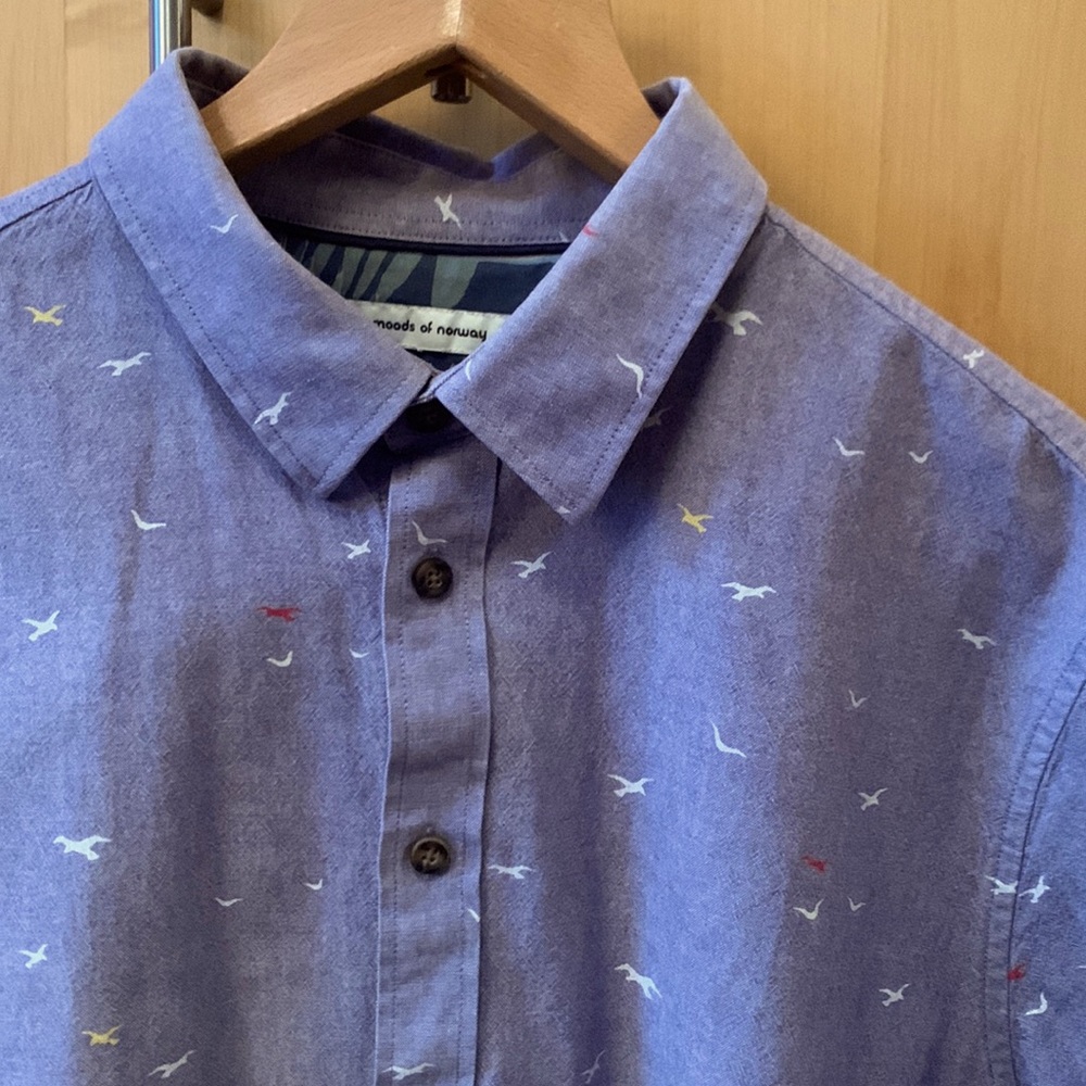Moods Of Norway Button Down Shirt, Large